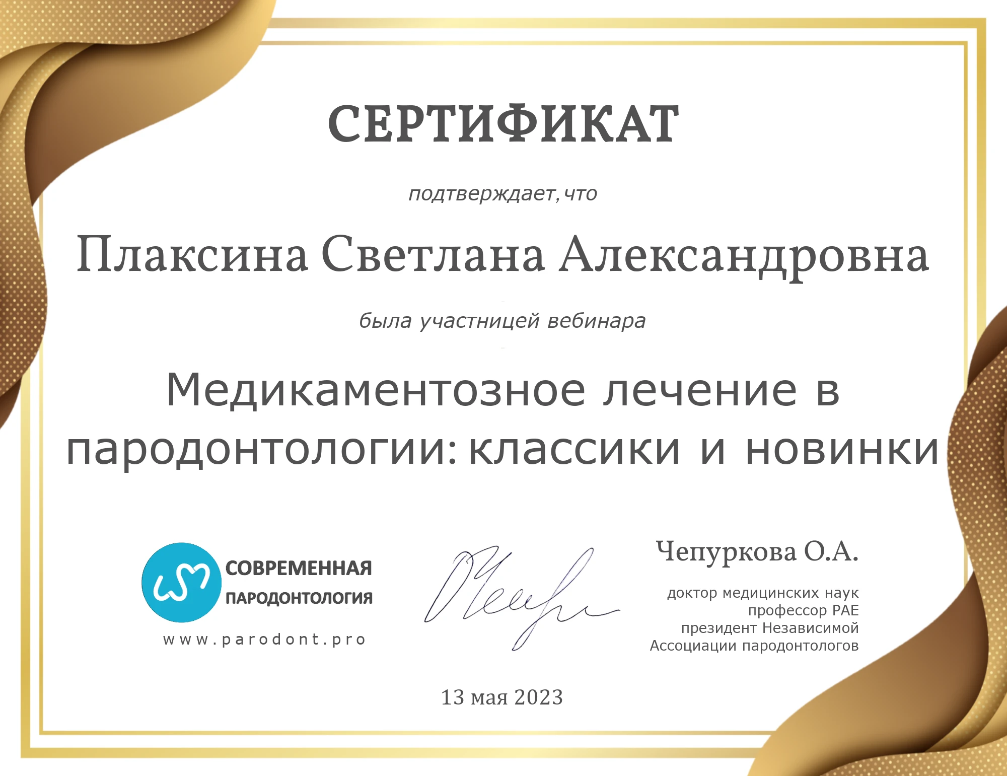 Репина Светлана Александровна